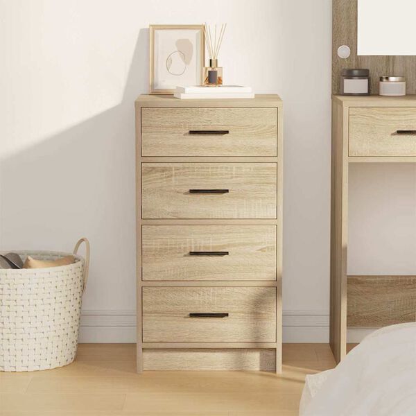 vidaXL Credenza rovere sonoma 40 x 41 x 75 cm Legno multistrato