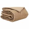 vidaXL Duvet Estivo Oro 140 x 200 cm Satin e Micropile