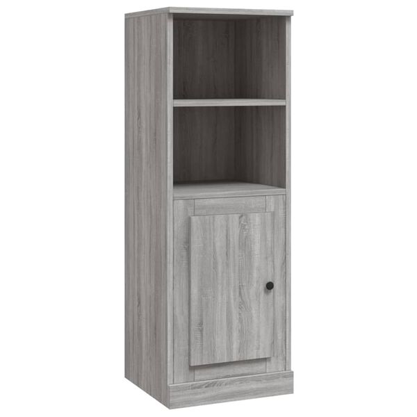 vidaXL Credenza Grigio Sonoma 36x35,5x103,5 cm in Legno Multistrato