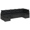 vidaXL Set di divani 5 pz polyrattan