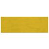 vidaXL Testiera da Parete 12 pcs Giallo Velluto