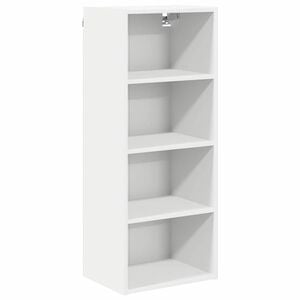 vidaXL Armadio pensile Bianco 40 x 29,5 x 100 cm Legno multistrato