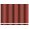 vidaXL Tenda Retrattile arancione e marrone 450 × 300 cm