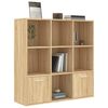 vidaXL Libreria Rovere Sonoma 98x30x98 cm in Legno Multistrato