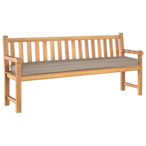 vidaXL Set di Cuscini per Pallet 2 pcs Talpa 180 x 40 x 8 cm