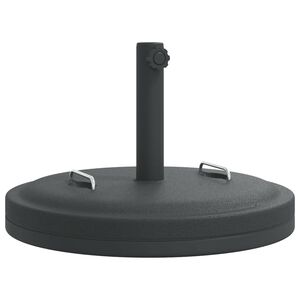 vidaXL Base per Ombrellone con Manici per Pali &Oslash;38/48 mm 25 kg Rotonda