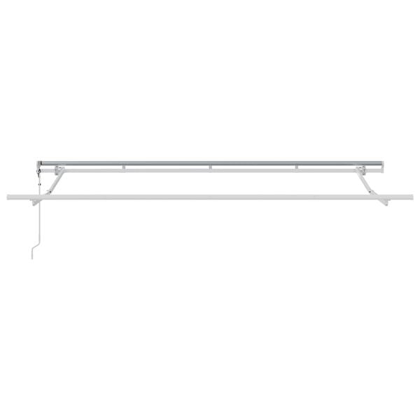 vidaXL Tenda Retrattile Antracite 400 x 200 cm Tessuto