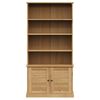 vidaXL Libreria VIGO 85x35x170 cm in Legno Massello di Pino