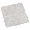 vidaXL Tavole per Pavimenti Bianco e Legno 5,11 m&sup2; 55 pz PVC