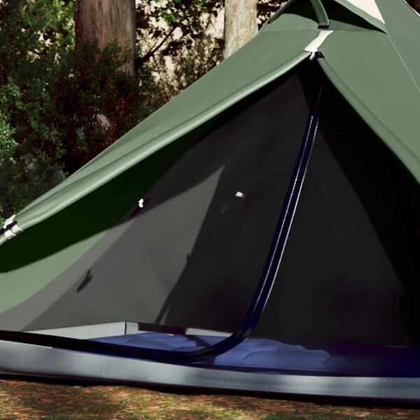 vidaXL Tenda sospesa Tipi per 1 Person1 Verde Impermeabile
