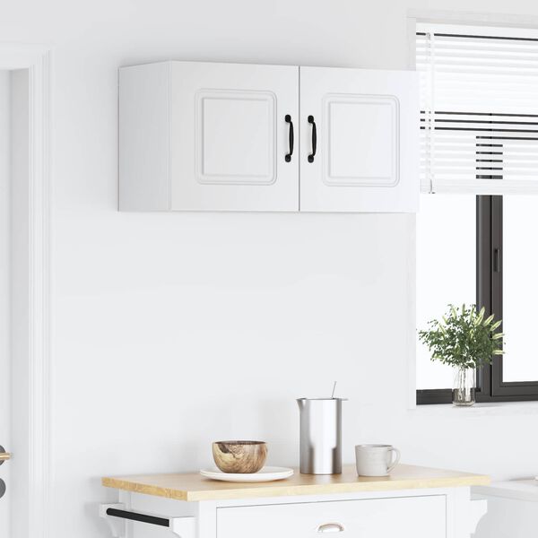 vidaXL Mobile da cucina Kalmar Bianco 80 x 31 x 40 cm