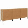 vidaXL Sideboards 3 pcs Rovere artigianale 60 x 35 x 70 cm