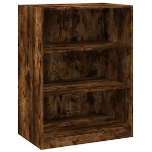 vidaXL Armadio Rovere Fumo 77x48x102 cm in Legno Multistrato