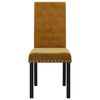 vidaXL Sedie da Pranzo 2 pz Marroni in Velluto