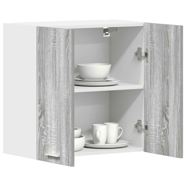 vidaXL Mobile Pensile “Lyon” Grigio Sonoma 60x31x60 cm