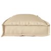 vidaXL Cuscino Beige 110 x 40 x 8 cm Tessuto Oxford