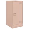 vidaXL Credenza Rosa 34,5x39x73 cm in Acciaio