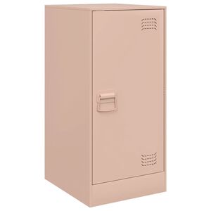 vidaXL Credenza Rosa 34,5x39x73 cm in Acciaio
