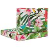 vidaXL Cuscino per divano da esterno 2 pcs colorato Poliestere