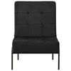 vidaXL Poltrona Relax 65x79x87 cm Nera in Velluto