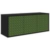 vidaXL Mobile TV da Parete GELEEN 102 x 33 x 40 cm Rovere Nero