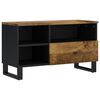 vidaXL Mobile TV 80x33x46cm Legno Massello Mango e Legno Multistrato