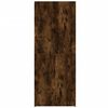vidaXL Schedario Rovere Fumo 60x32x153 cm in Truciolato