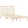 vidaXL Giroletto in Legno Massello 120x190 cm Small Double