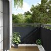 vidaXL Paravento da Balcone Antracite 90x500 cm in Tessuto Oxford