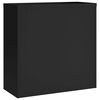 vidaXL Armadio Classificatore Nero 90x40x90 cm in Acciaio