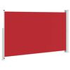vidaXL Tenda Laterale Retrattile per Patio 180x300 cm Rossa