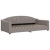 vidaXL Letto da Giorno Tortora 100x200 cm in Tessuto
