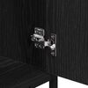 vidaXL Mobile da Bagno Rovere Nero 65 x 33 x 60 cm Legno multistrato