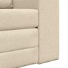 vidaXL Divano letto Crema 98 x 71 x 83 cm Tessuto