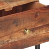 vidaXL Comodino 40x30x50 cm in Legno di Acacia Grezzo