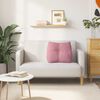 vidaXL Cuscino per Schiena Rosa 60 x 24 x 50 cm Velluto