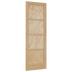 vidaXL Porta Interna ORKDAL Marrone 73,5 x 211 cm Legno compensato