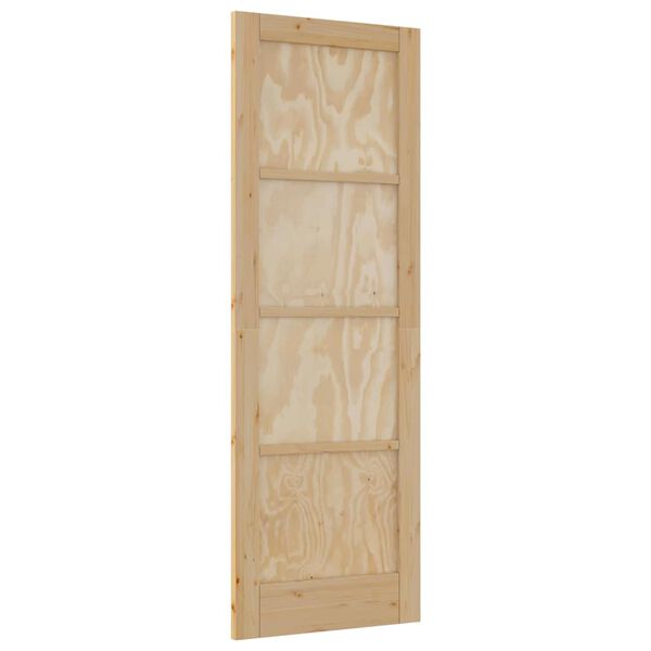 vidaXL Porta Interna ORKDAL Marrone 73,5 x 211 cm Legno compensato