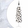 vidaXL Albero di Natale Artificiale Slim con Palline 150 cm 150 LED