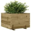 vidaXL Fioriera da Giardino 70x70x49,5 cm in Legno di Pino Impregnato