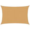 vidaXL Vela Parasole 160 g/m&sup2; Rettangolare Sabbia 2x3 m in HDPE