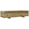 vidaXL Fioriera da Giardino 110x40x26,5 cm in Legno di Pino Impregnato