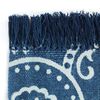 vidaXL Tappeto Kilim in Cotone 120x180 cm con Motivi Blu