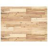vidaXL Piano Tavolo Rettangolare 80x60x4cm in Legno Massello di Acacia