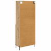 vidaXL Credenza Rovere artigianale 69,5 x 32,5 x 180 cm