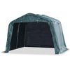 vidaXL Tendone Bestiame Rimovibile PVC 550 g/m&sup2; 3,3x3,2 m Verde Scuro