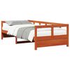 vidaXL Dormeuse senza Materasso Marrone Cera 90x200 cm Legno di Pino
