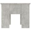 vidaXL Tavolino da Salotto Grigio Cemento 79x49x41cm Legno Multistrato