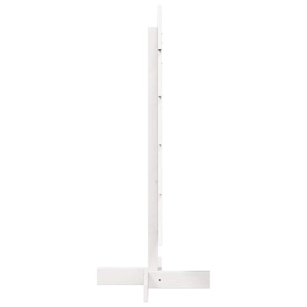 vidaXL Albero di Natale Decorativo Bianco 100 cm in Legno di Pino