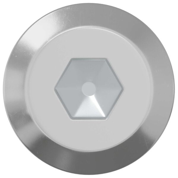 vidaXL Vite 12 pcs Argento M6 x 100 mm Acciaio